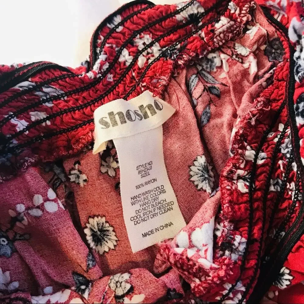 shosho patterned shorts